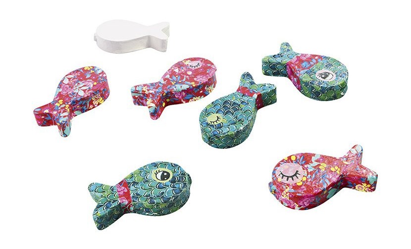 Decoupage Rybičky Avenue Mandarine